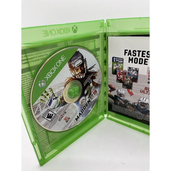 (Microsoft Xbox One, 2014) Madden NFL 15 EA Sports - CIB - TESTED - Picture 2 of 7